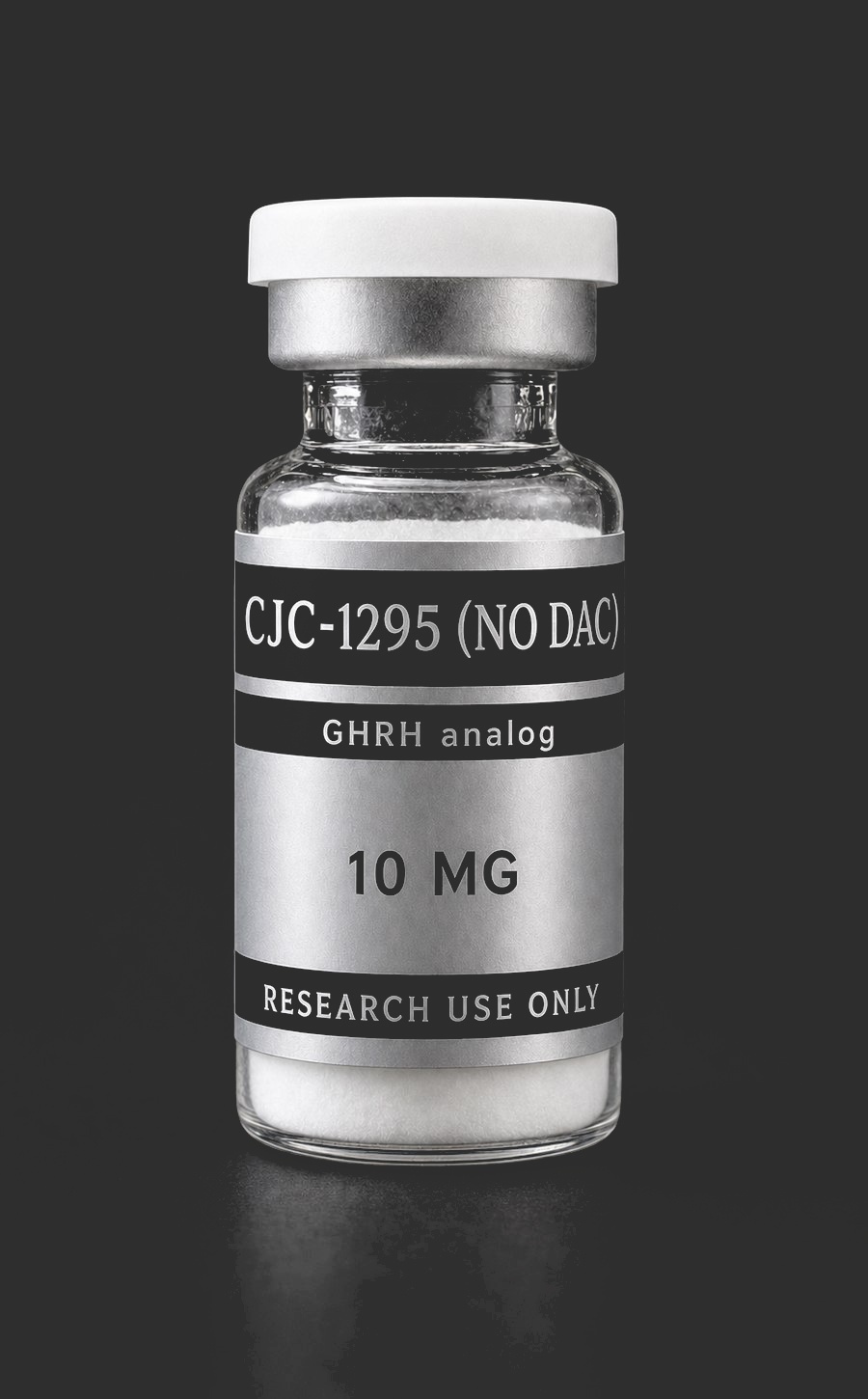CJC-1295 (no DAC) research vial, front view